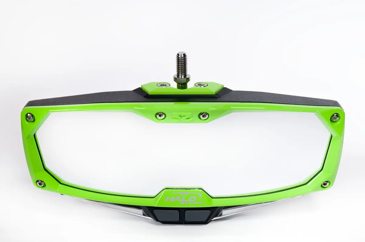 Bezel Halo Billet/Led/Cast Green 1