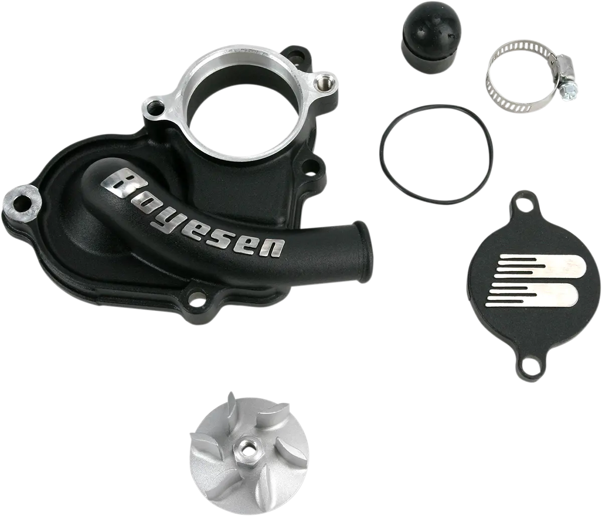 Boyesen Impeller/Waterpump Cover - Black - Suzuki Wpk-26Ab 1