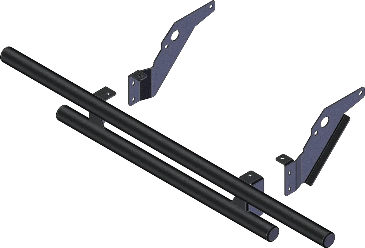 Rear Bumper Black Hon 1