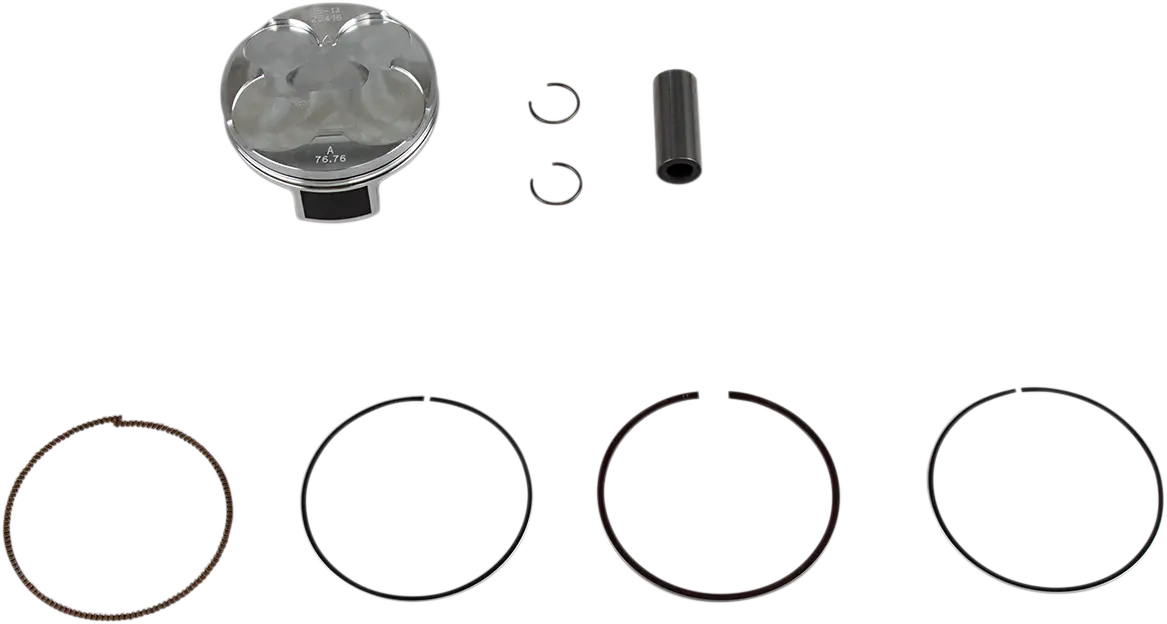 Vertex Piston Kit - 76.78 Mm - Honda Crf250r 24119C 1