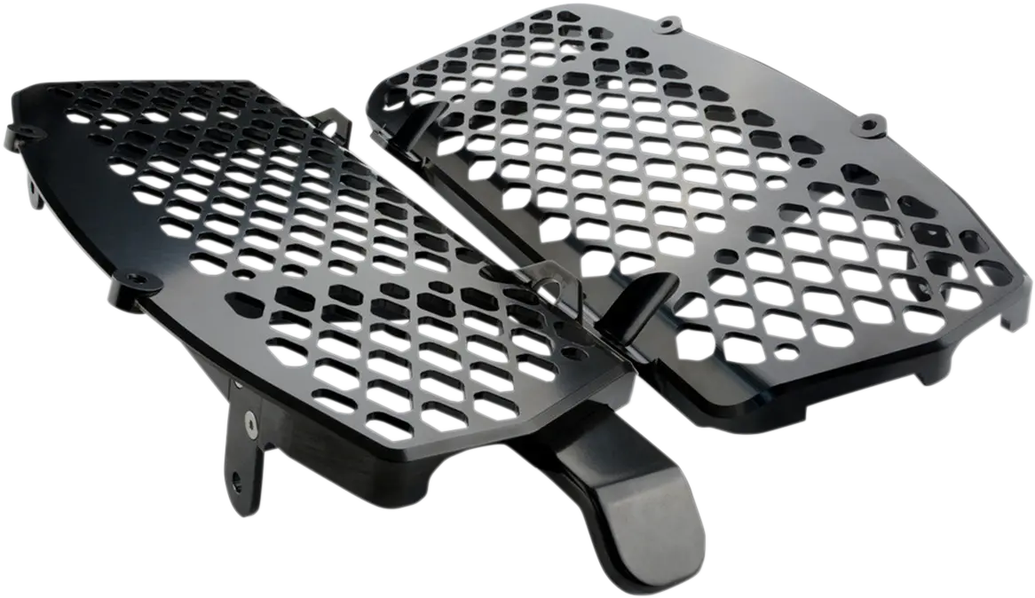 Trail Tech Radiator Guard Set - Black - Gas Gas/Husqvarna/Ktm 0151-Rb02 1