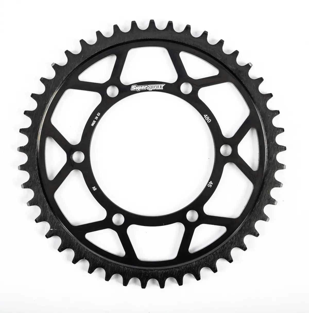 Rear Edge Sprocket Steel 45T 525 Blk Suz/Yam 1