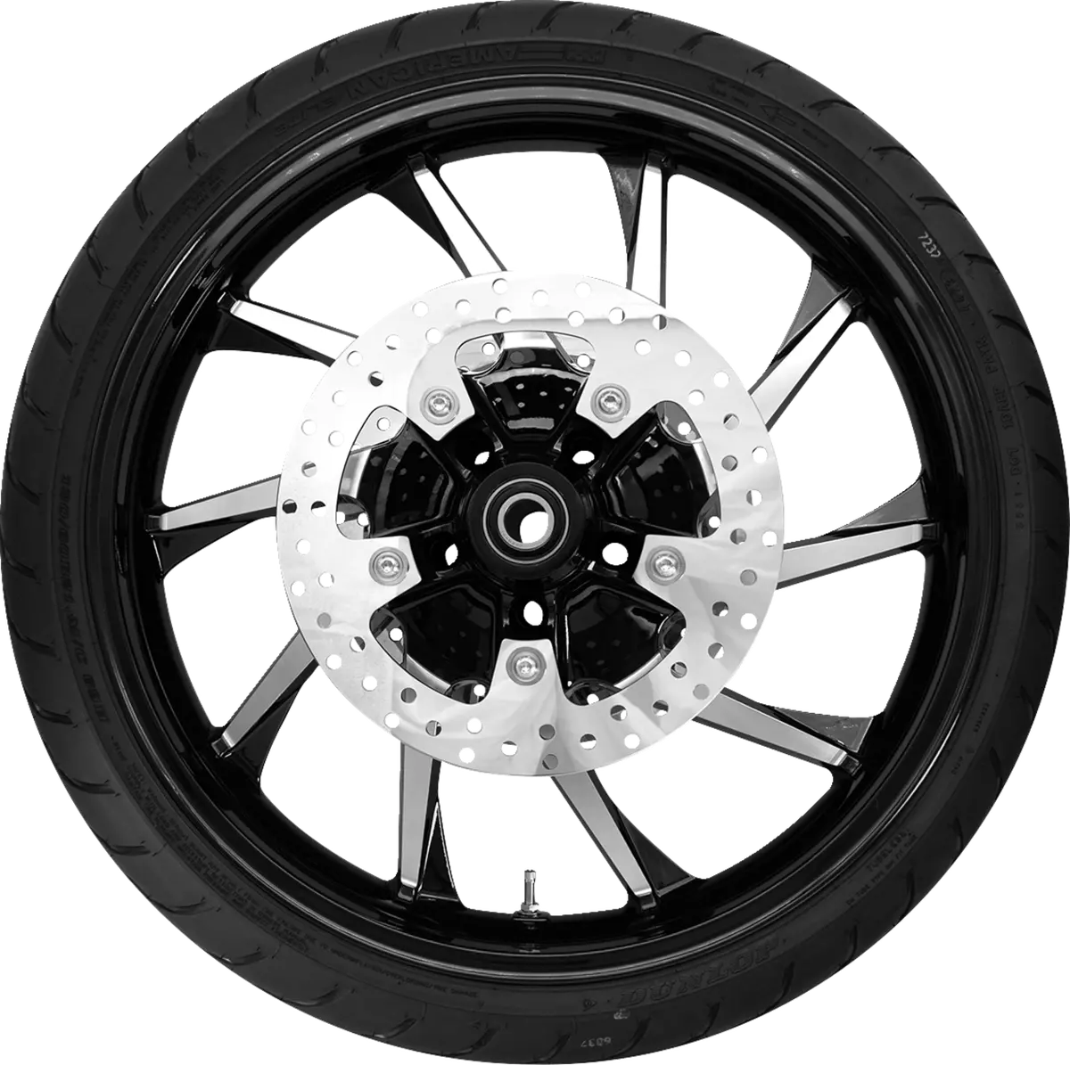 Coastal Moto Hurricane Wheel | Dunlop Tire | Rotors Package 1