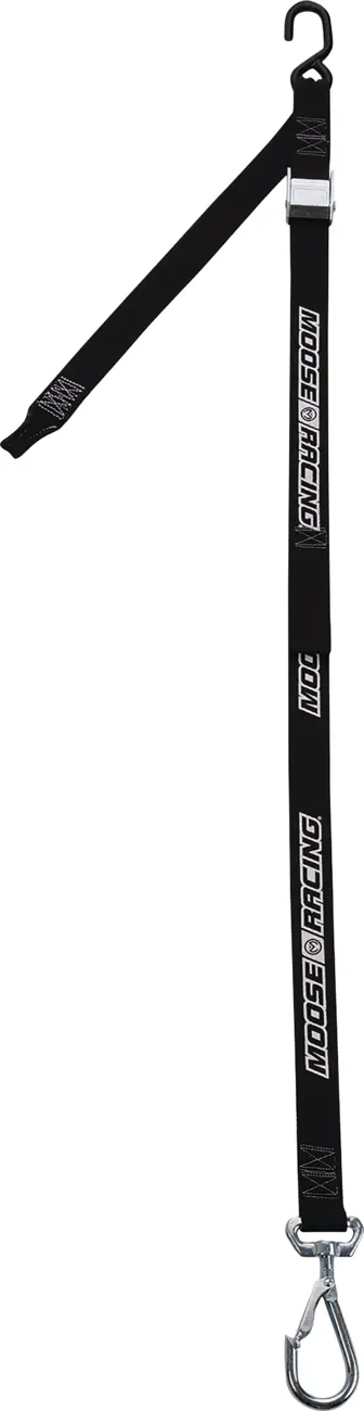 Moose Offroad 1-1/2" Tie-Downs With Swivel Hooks - Black 3920-0527 1