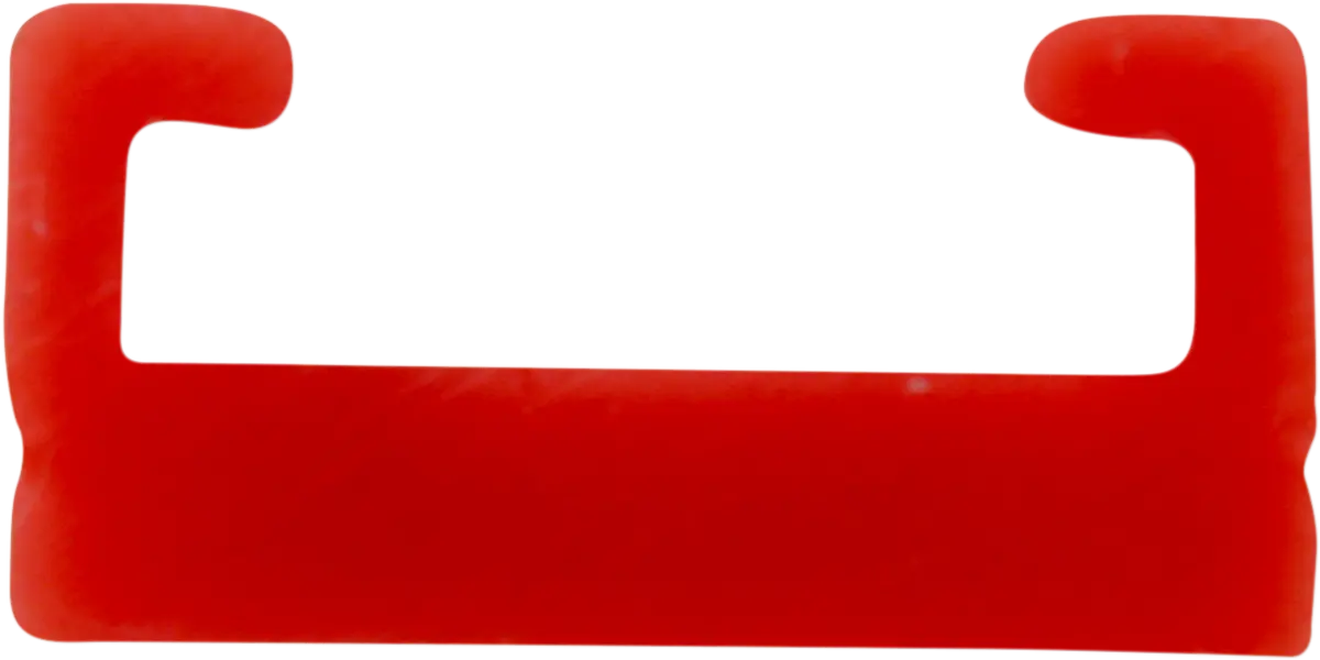 Garland Red Replacement Slide - Uhmw - Profile 20 - Length 49.3125" - Yamaha 20-4996201-02-1 1