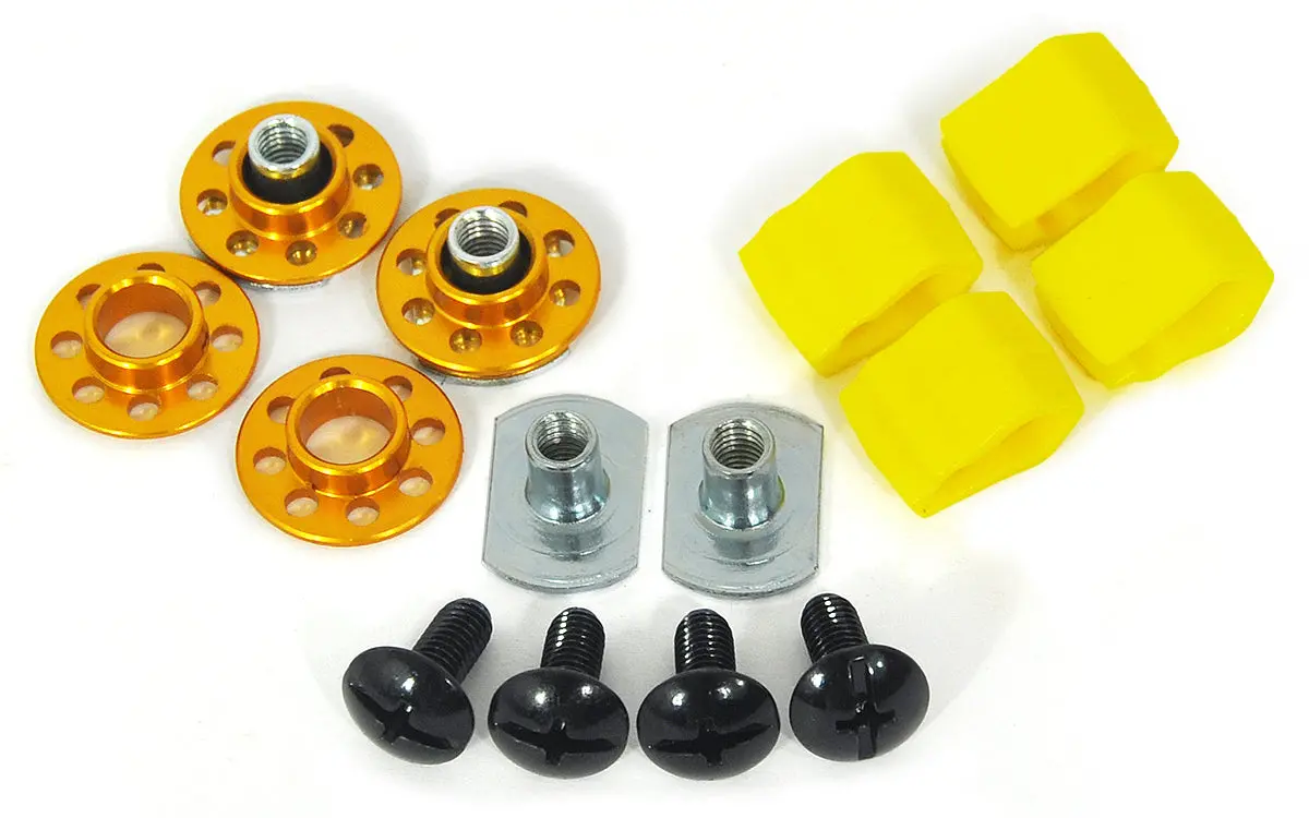 Replacement Hardware Rebound Black/Silver 1