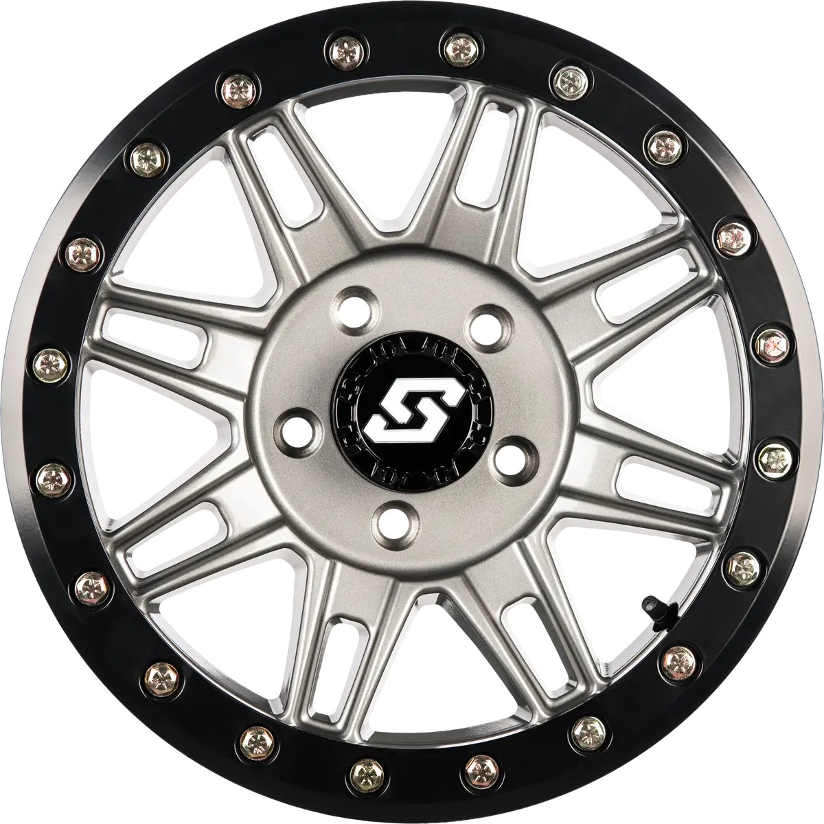 Clutch Bdlk Wheel 15X7 4/137 +10Mm Gunmetal/Blk 1