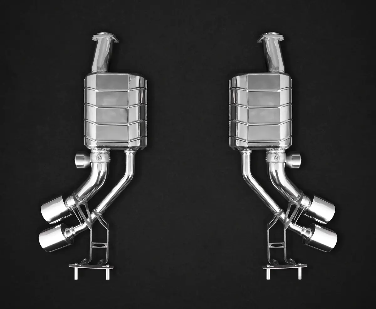 Capristo Ece Valved Dual Mufflers (Ces3) - Mercedes Amg G63/ 550/ 500 (W463) 1