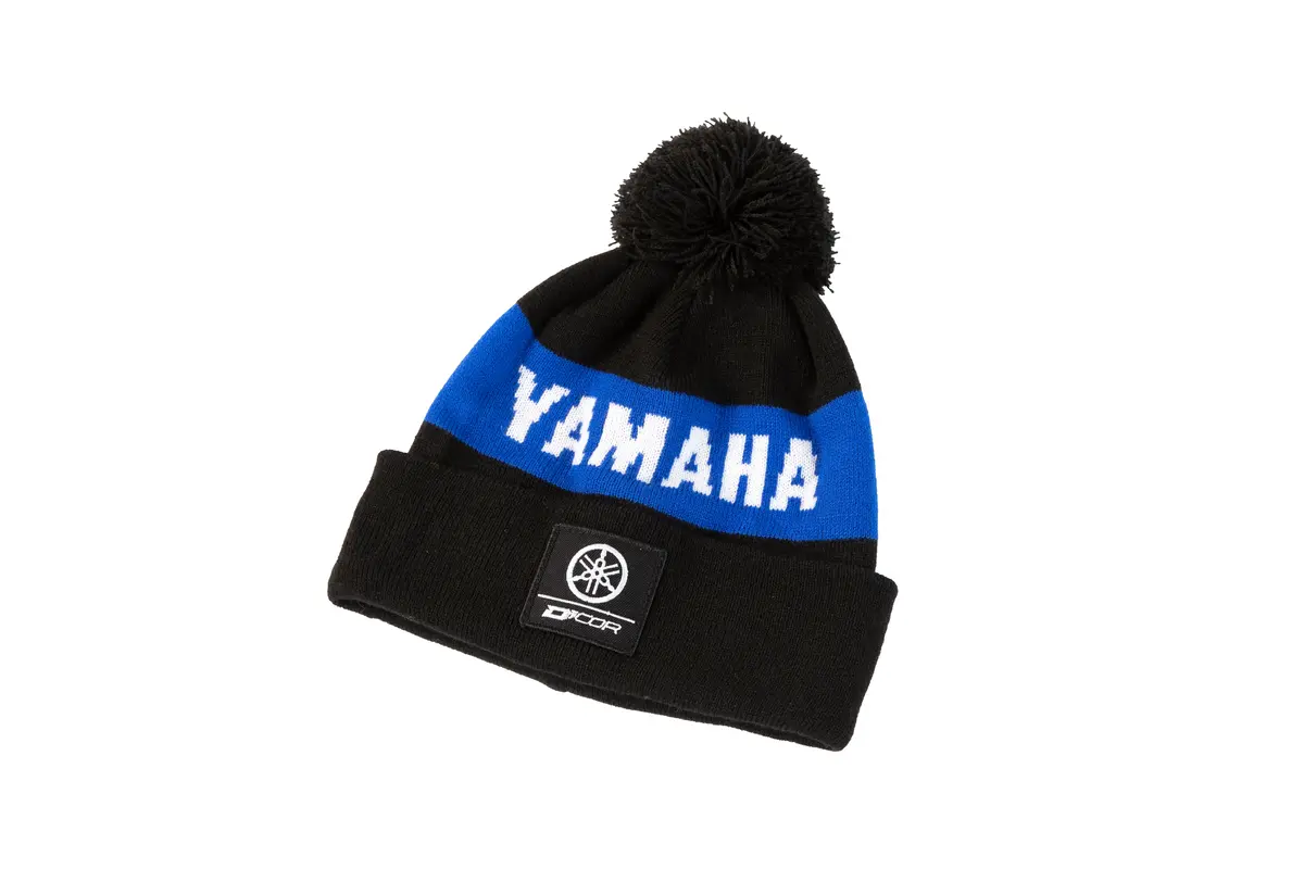 Yamaha Beanie Stripe Black/Blue 1