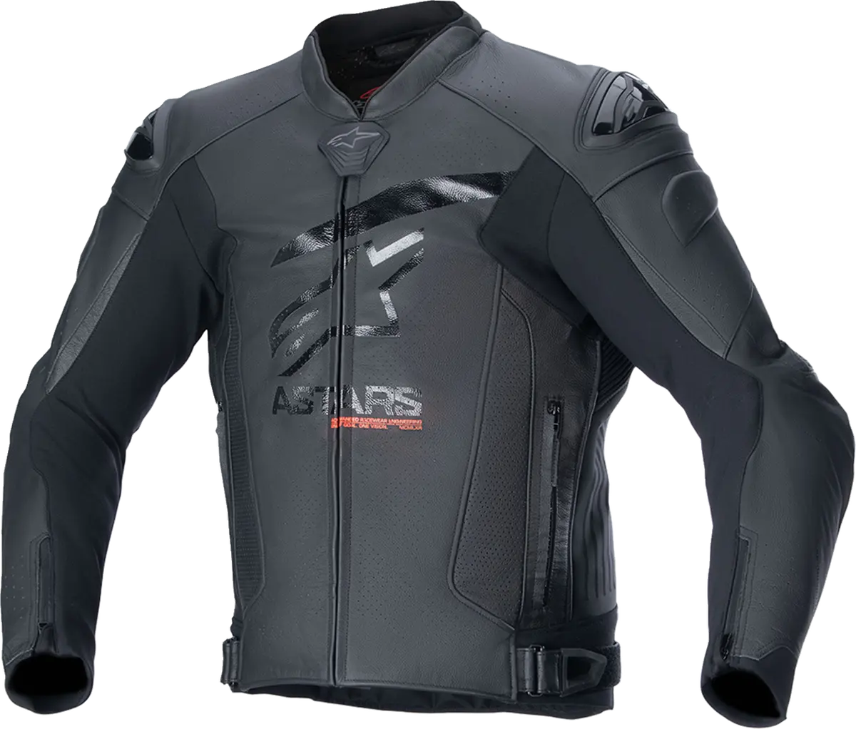 Alpinestars Gp Plus R V4 Airflow Leather Jacket - Black/Black - Us 46 / Eu 56 3100624-1100-56 1