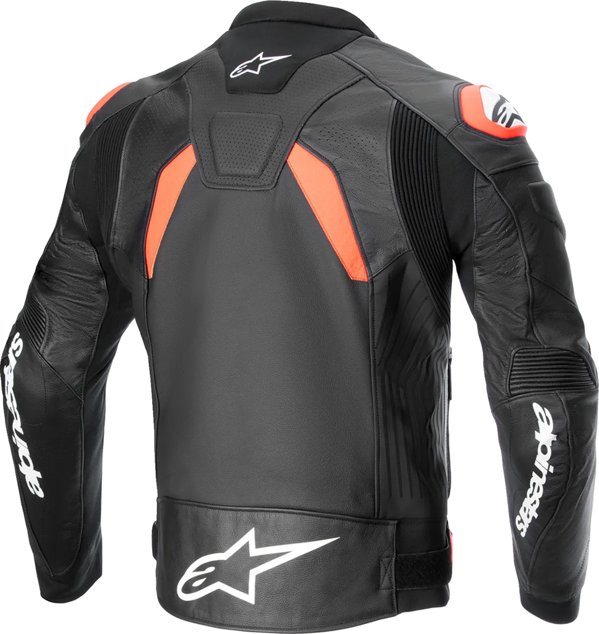 Alpinestars Gp Plus R V4 Airflow Leather Jacket - Black/Red Fluo/White - Us 44 / Eu 54 3100624-1321-54 2