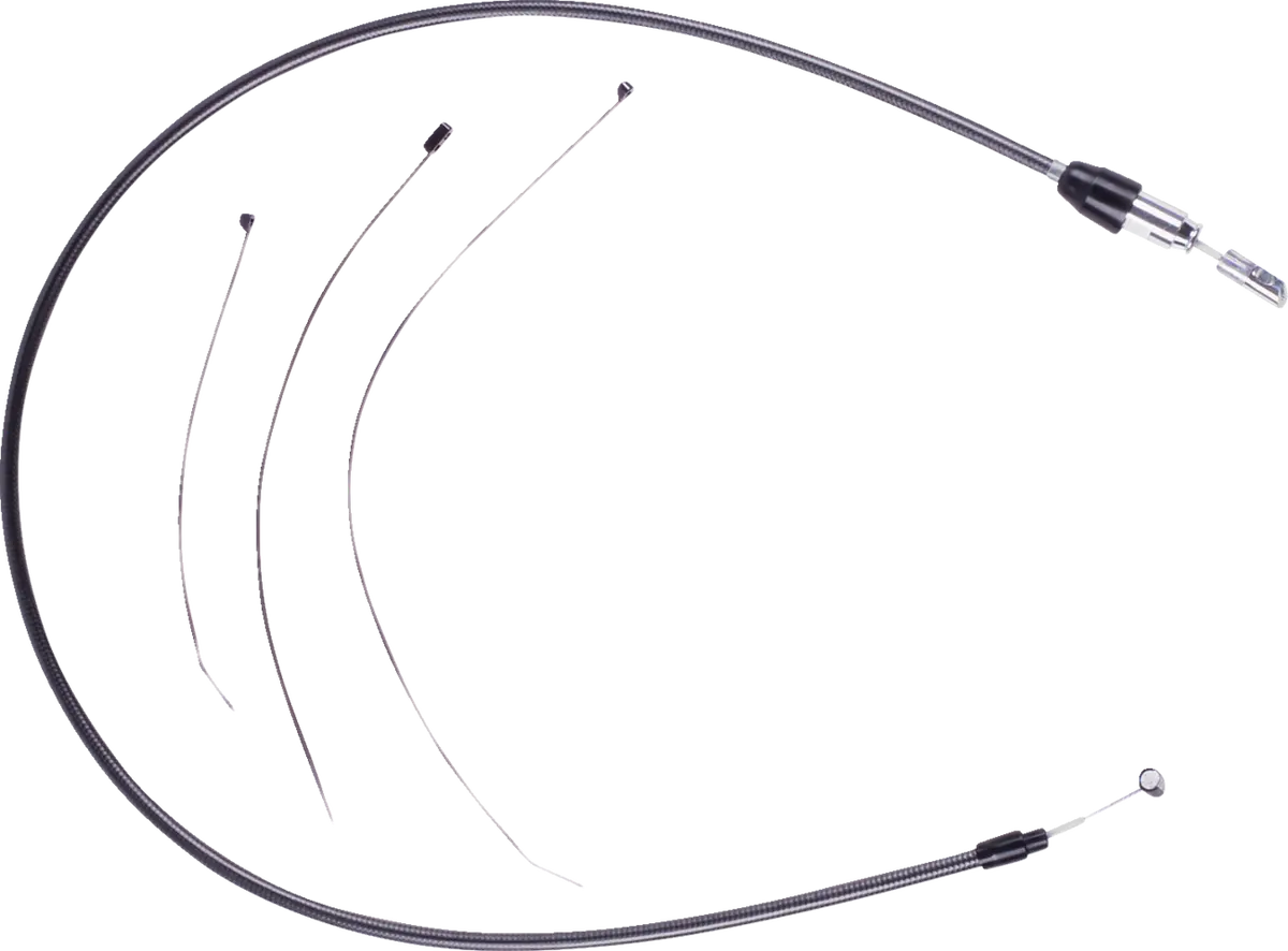 Magnum Shielding Black Pearl™ Quick Connect Upper Clutch Cable - 47" 42384He 1