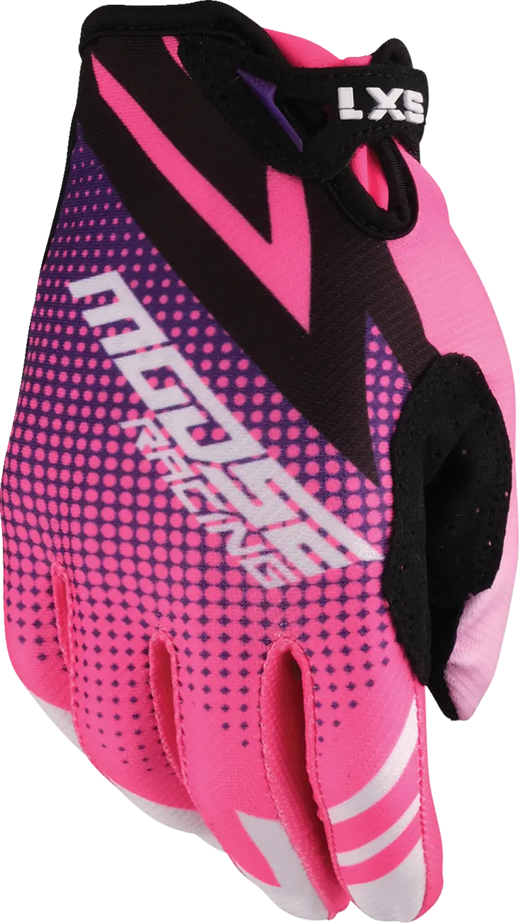 Moose Offroad Youth Sx1™ Gloves - Pink/Purple - Xl 3332-1906 1