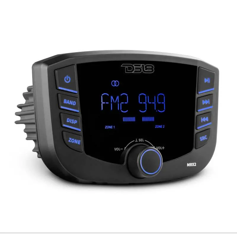 Ds18 3In Lcd Screen 2 Zones 4 Volts Output Bt Rds 4 X 40 Watts Headunit 1