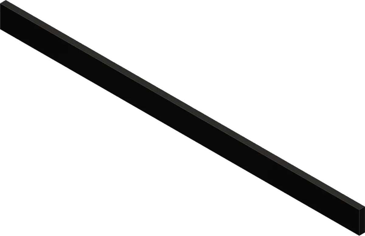 Kfi Products Uhmw Poly Wear Bar - 72" 106672 1