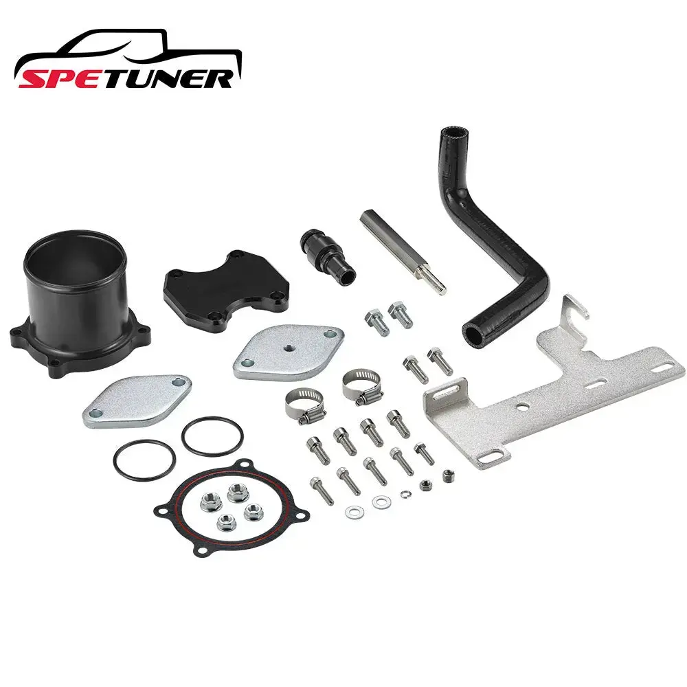 Egr Delete Kit For 2010-2012 Dodge Ram 6.7L Cummins Throttle Valve Cooler 1