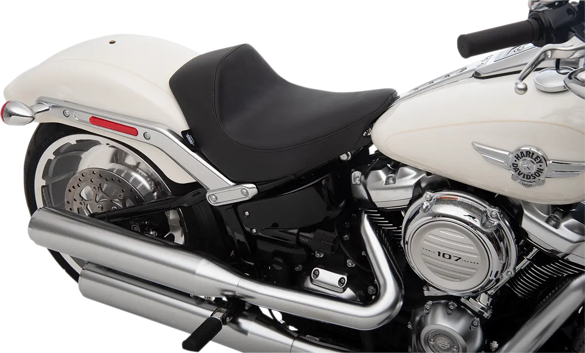 Drag Specialties Seats Ez-Solo Seat - Smooth - Vinyl - Flfb/S '18-'22 0802-1183 1