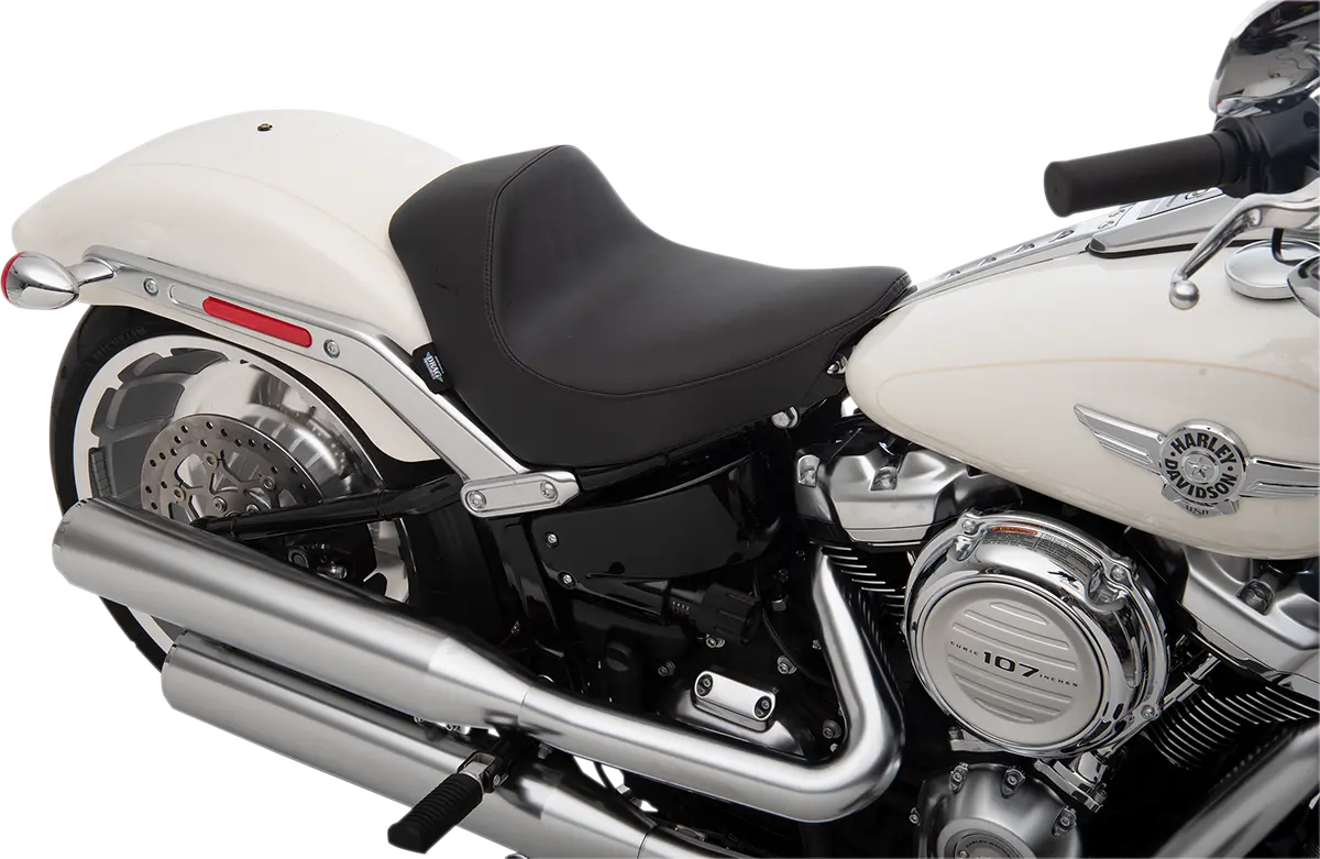 Drag Specialties Seats Ez-Solo Seat - Smooth - Solar-Reflective Leather - Flfb/S '18-'22 0802-1184 1