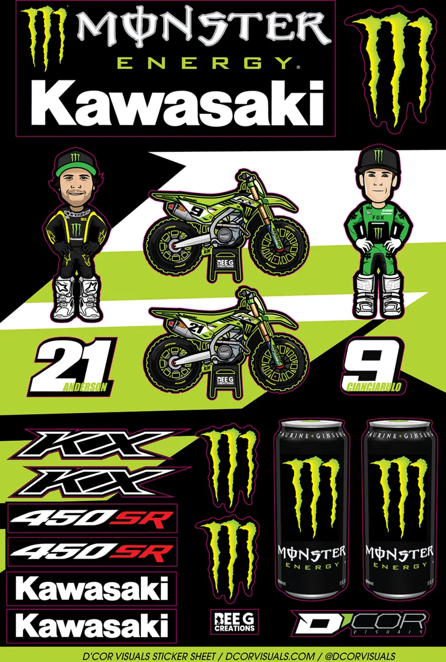 D'cor Visuals Decal Sheet 3