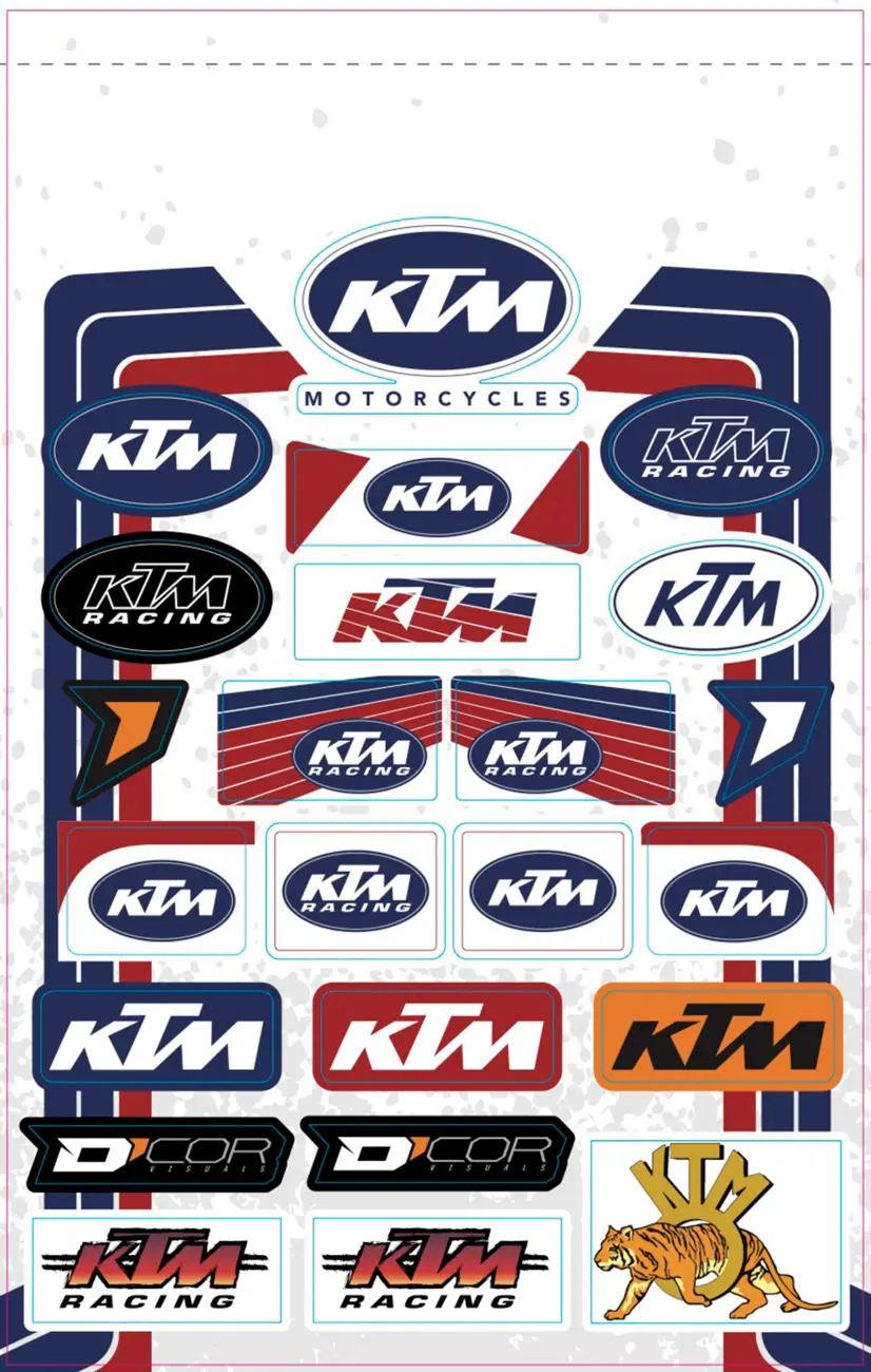 D'cor Visuals Decal Sheet 58