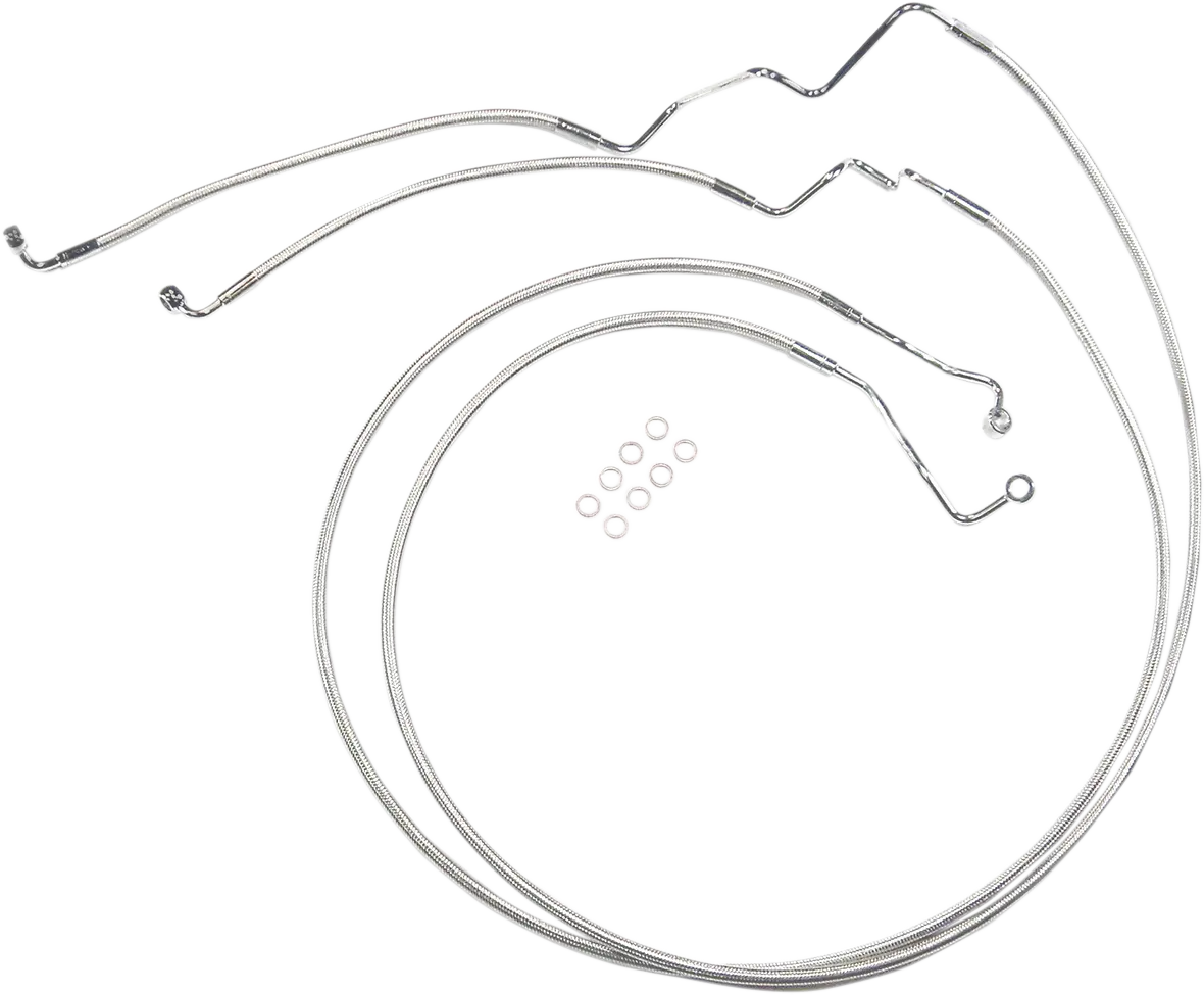 Magnum Shielding Lower Brake Line - Sterling Chromite As37035 1