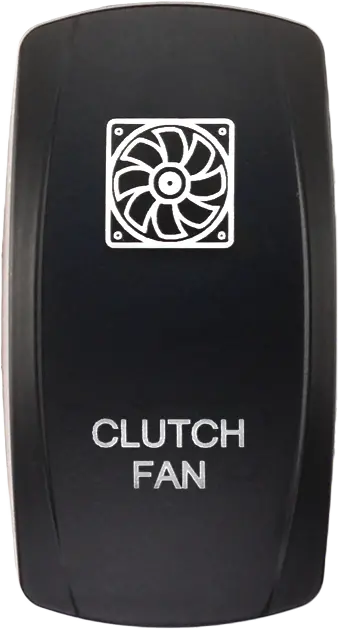 Dash Switch Rocker Face Clutch Fan 1