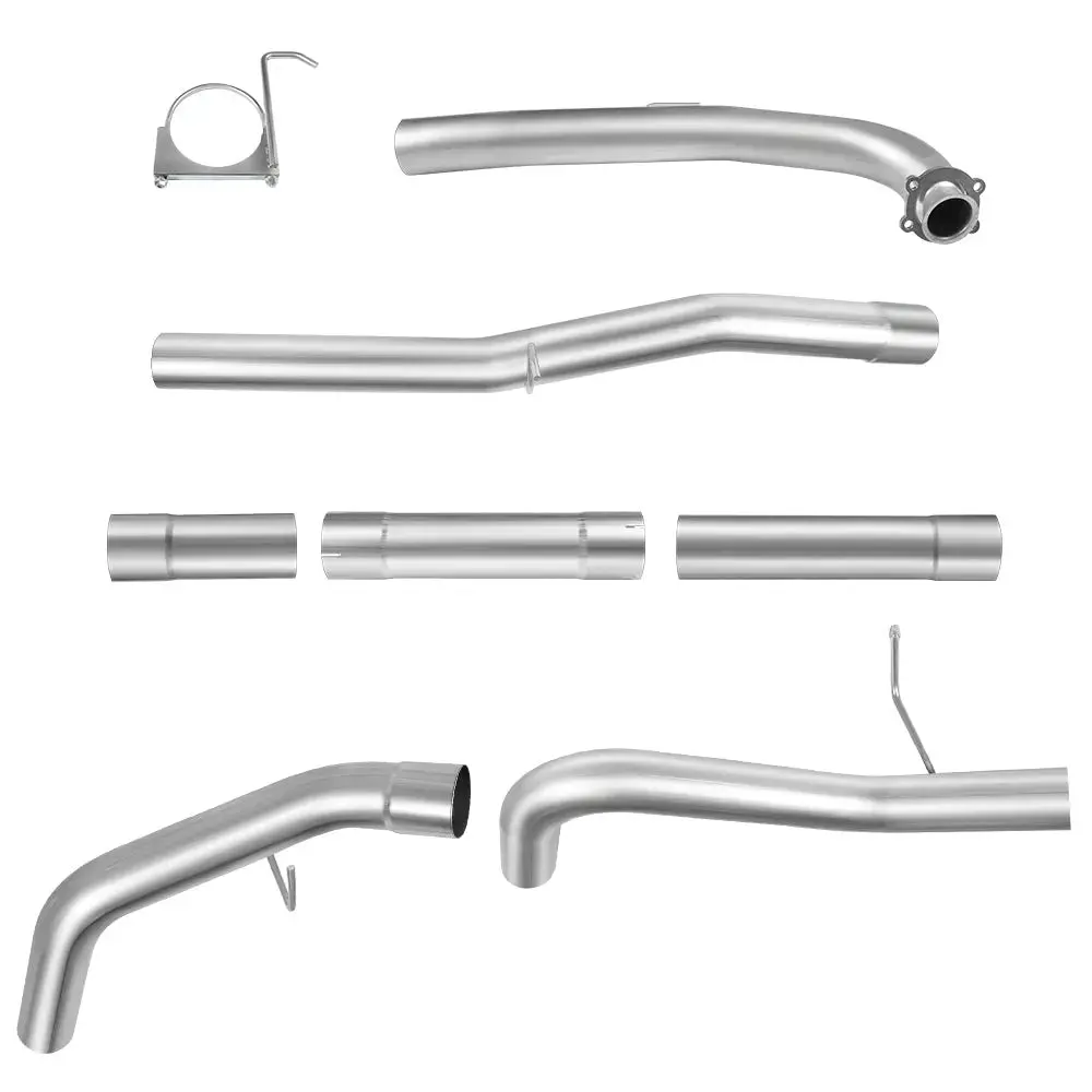 4"/5" 2017+ L5p 6.6 Duramax Dpf Delete Race Pipe Chevy Gmc 9