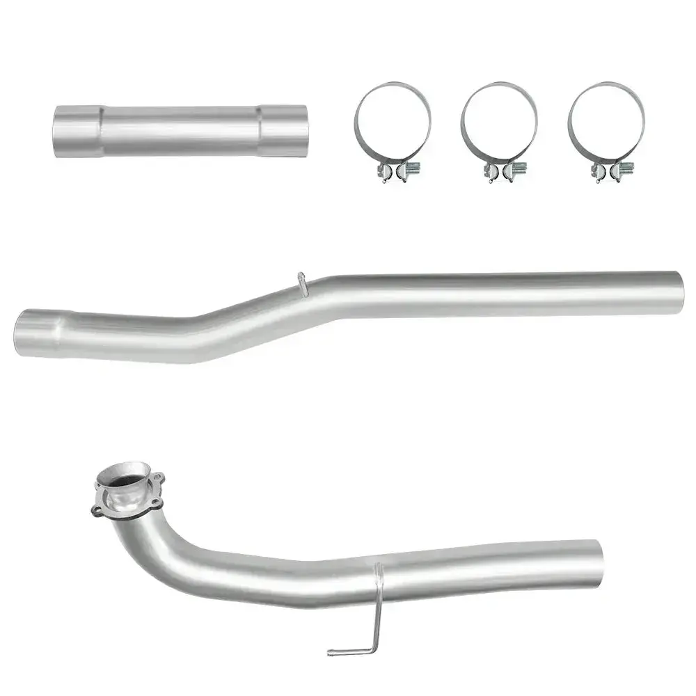 4"/5" 2017+ L5p 6.6 Duramax Dpf Delete Race Pipe Chevy Gmc 8