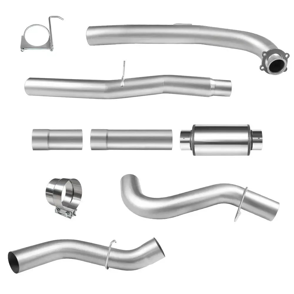 4"/5" 2017+ L5p 6.6 Duramax Dpf Delete Race Pipe Chevy Gmc 11
