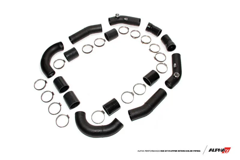 Ams Performance 2009+ Nissan R35 Gt-R Alpha Upper Intercooler Piping 1