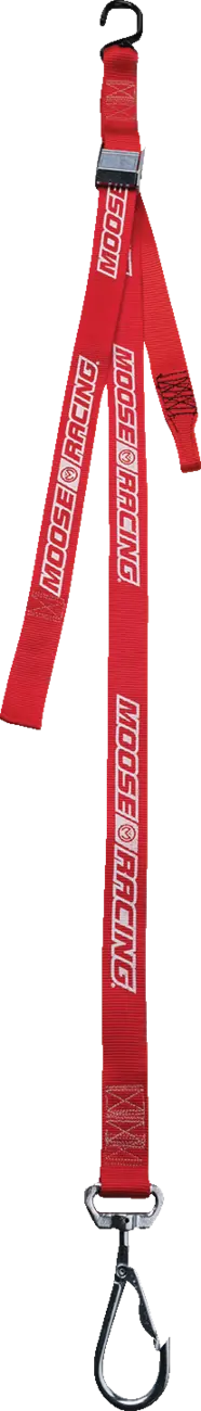 Moose Offroad 1-1/2" Tie-Downs With Swivel Hooks - Red 3920-0528 1