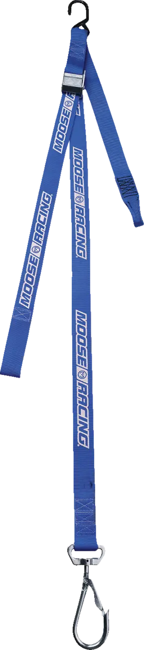 Moose Offroad 1-1/2" Tie-Downs With Swivel Hooks - Blue 3920-0529 1