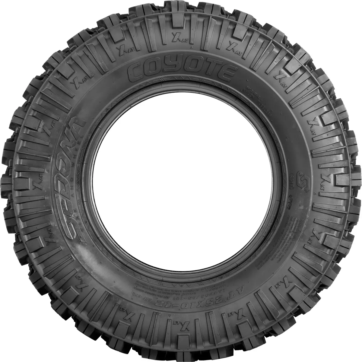 Tire Coyote 25X10 12 Bias 6Pr Lr420lbs 2