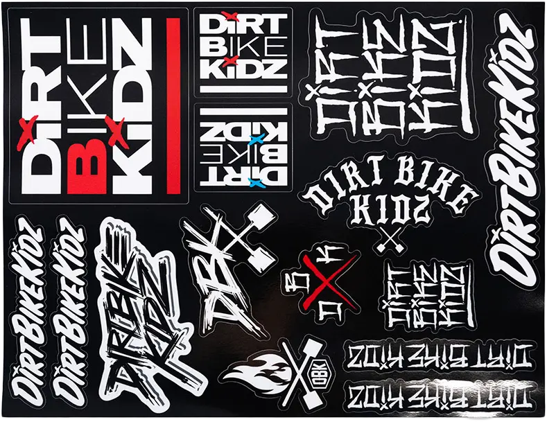 Slap Pack Sticker Sheet 8.5"X11" 1
