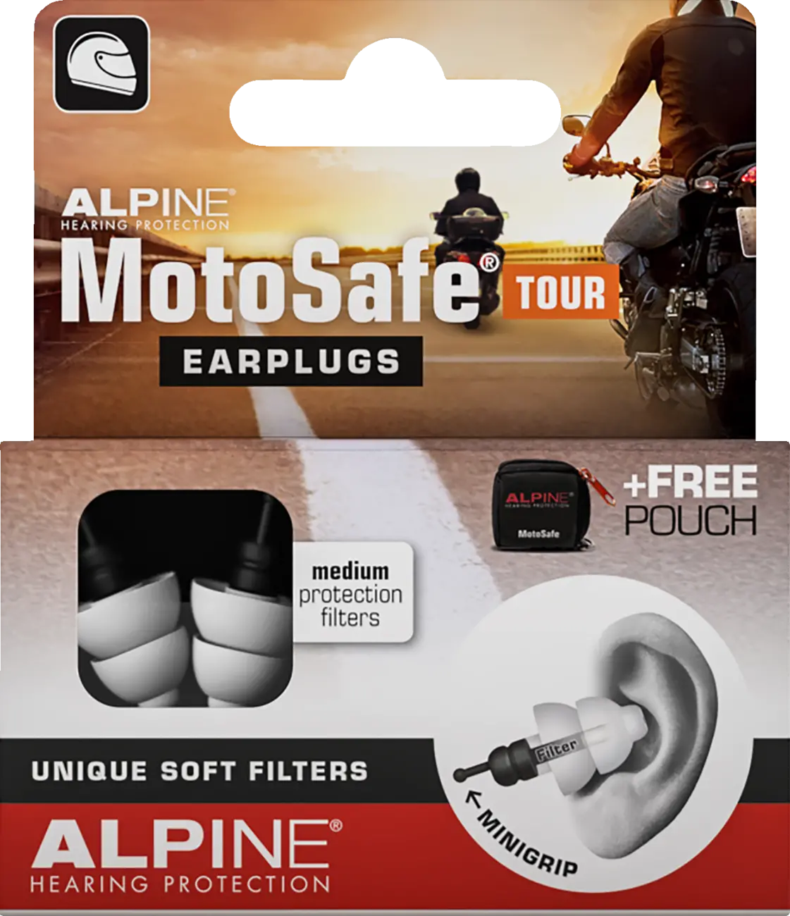 Alpine Hearing Protection Motosafe & Muffy Hearing Protection 4