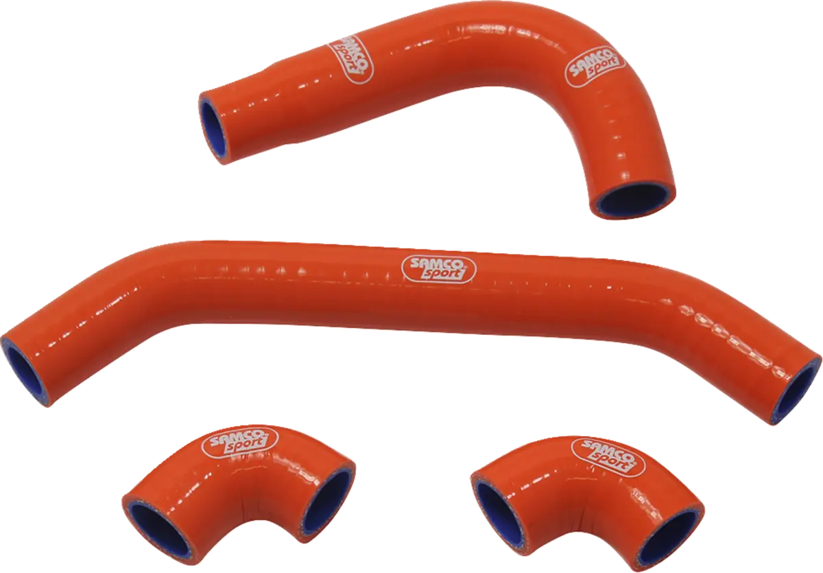 Samco Sport Race Fit Radiator Hose Kit - Orange - Gas Gas/Husqvarna/Ktm Ktm-132-Or 1