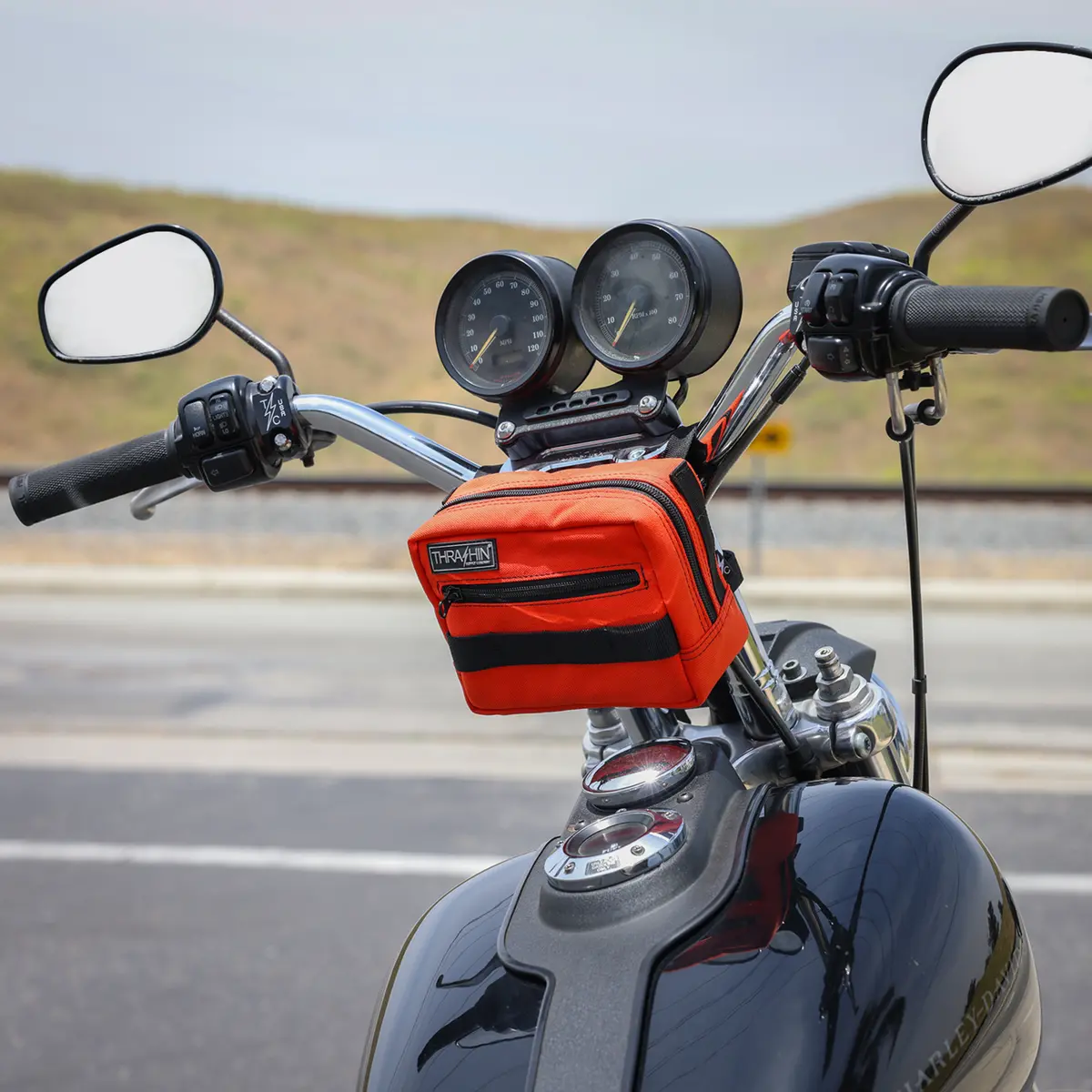 Thrashin Supply Co. Handlebar Bag 8