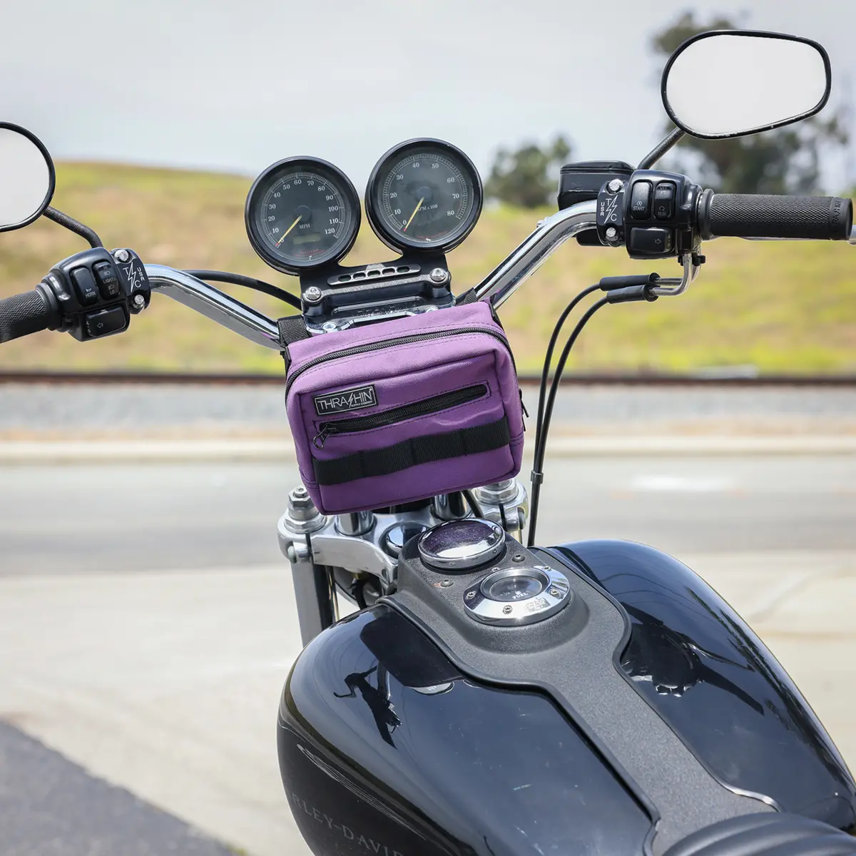 Thrashin Supply Co. Handlebar Bag 5