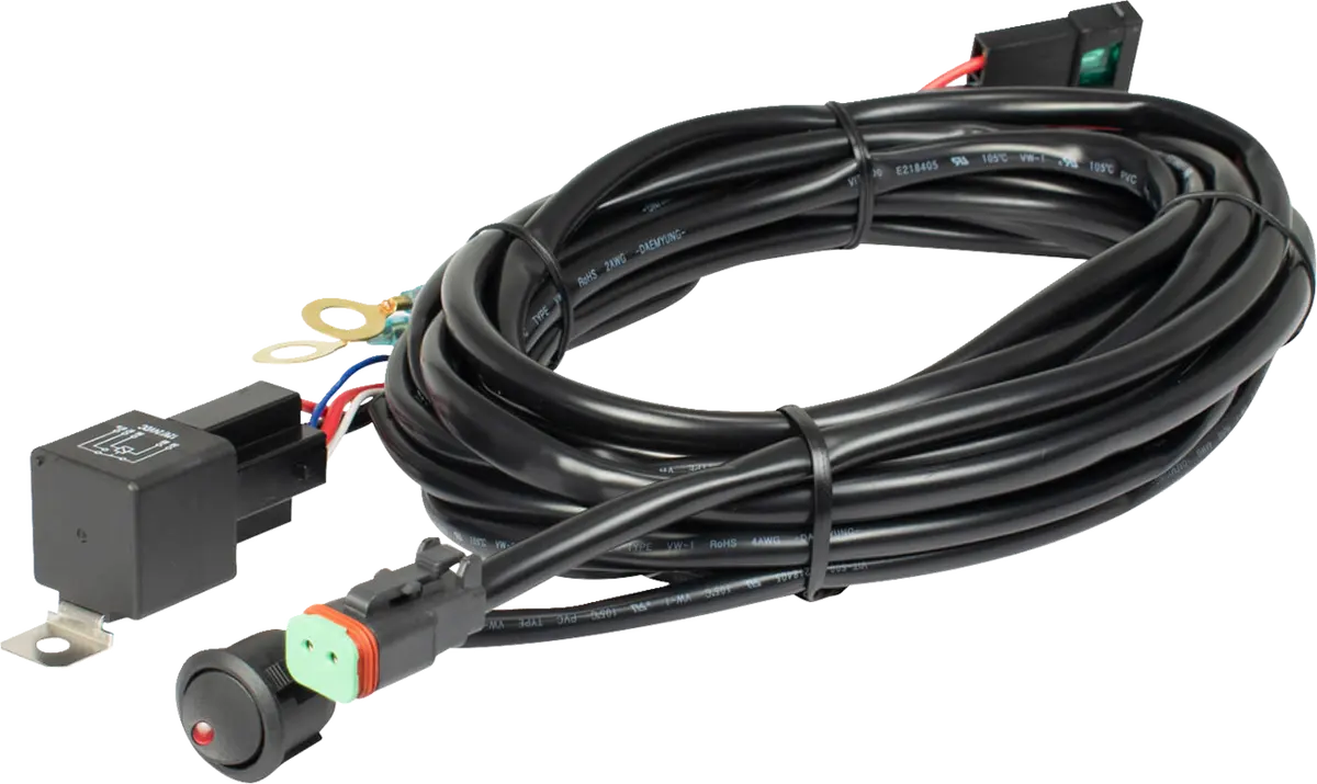 Vision X Relay Harness - Single Light 4006195 1