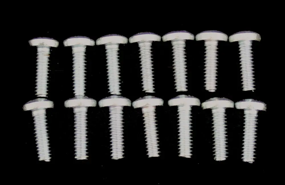 14 Piece Plastic Fender Set   Stainless Bolt Kit 1