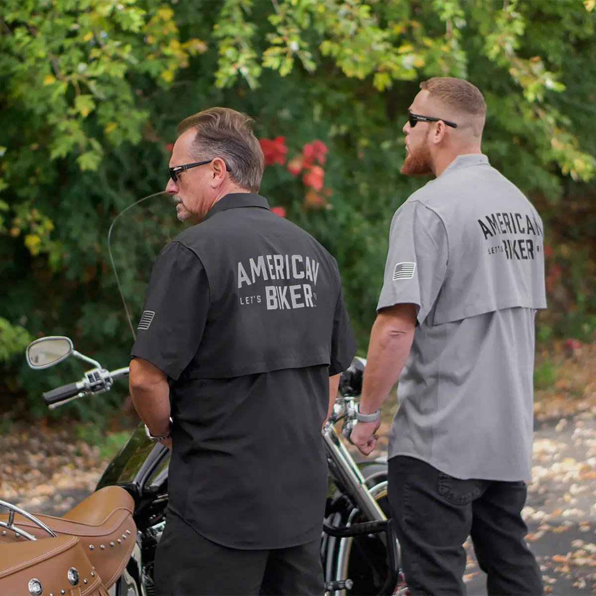 American Biker Let's Ride Vented Shirt 5