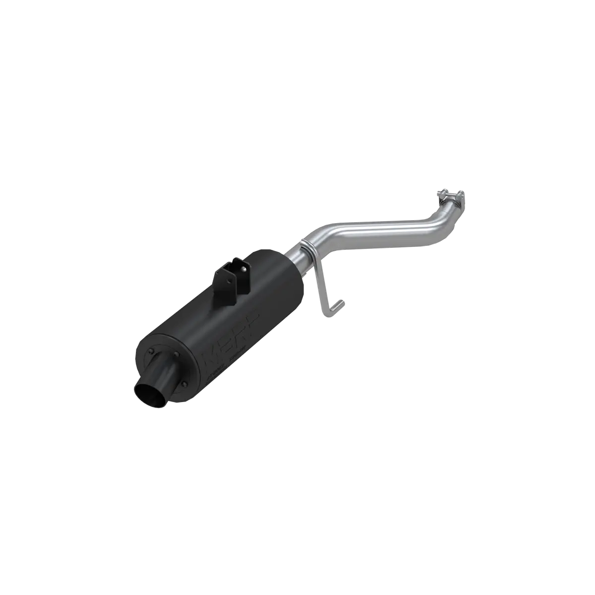 Single Slip On System W/ 1.75" Sport Muffler Blk 1
