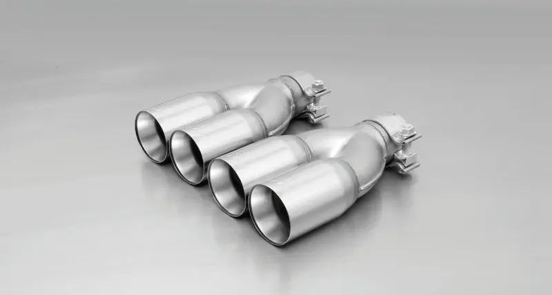 Remus 2006 Peugeot 207 3 & 5 Door 1.4L Hdi/1.6L Hdi 76Mm Straight Cut Chromed Tail Pipe Set (Pair) 1