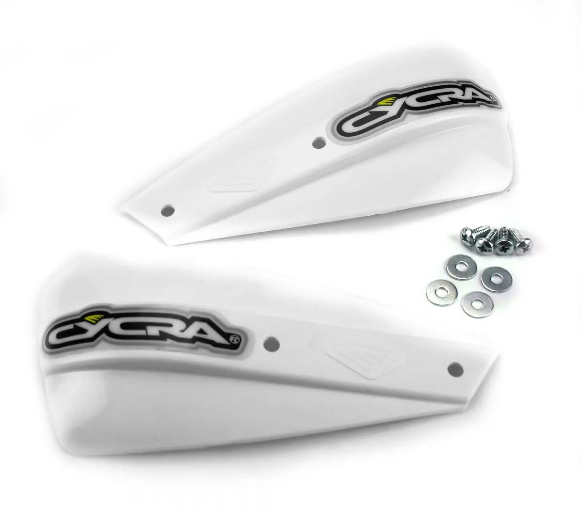 Low Profile Replacement Handshields   White 1