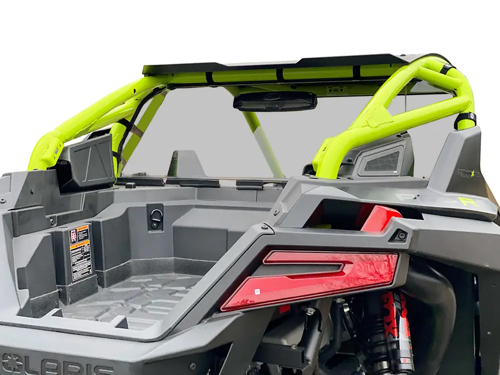 Rear Vented Windshield Tinted Polaris Pro R 1