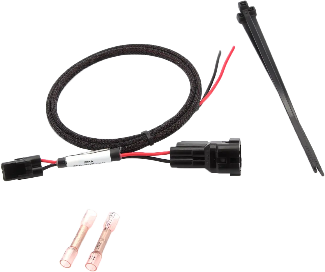 Plug N Play Power Out Whip/License Plate Com 1