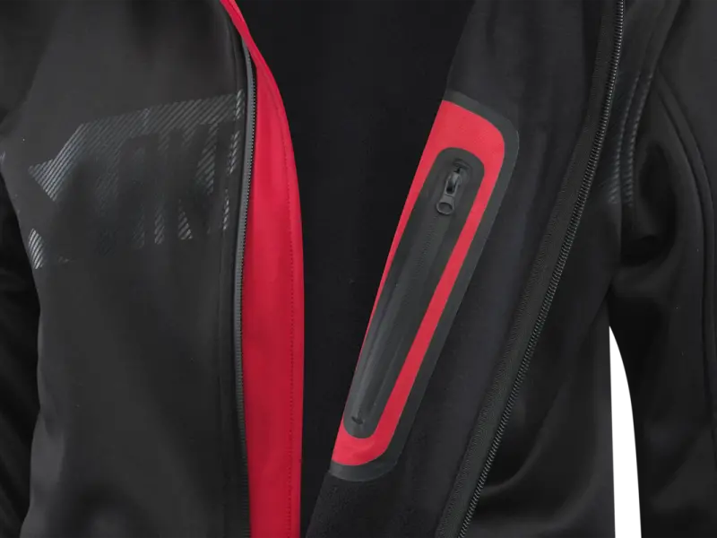 Akrapovic Womens Corpo Softshell Jacket Black - L 2