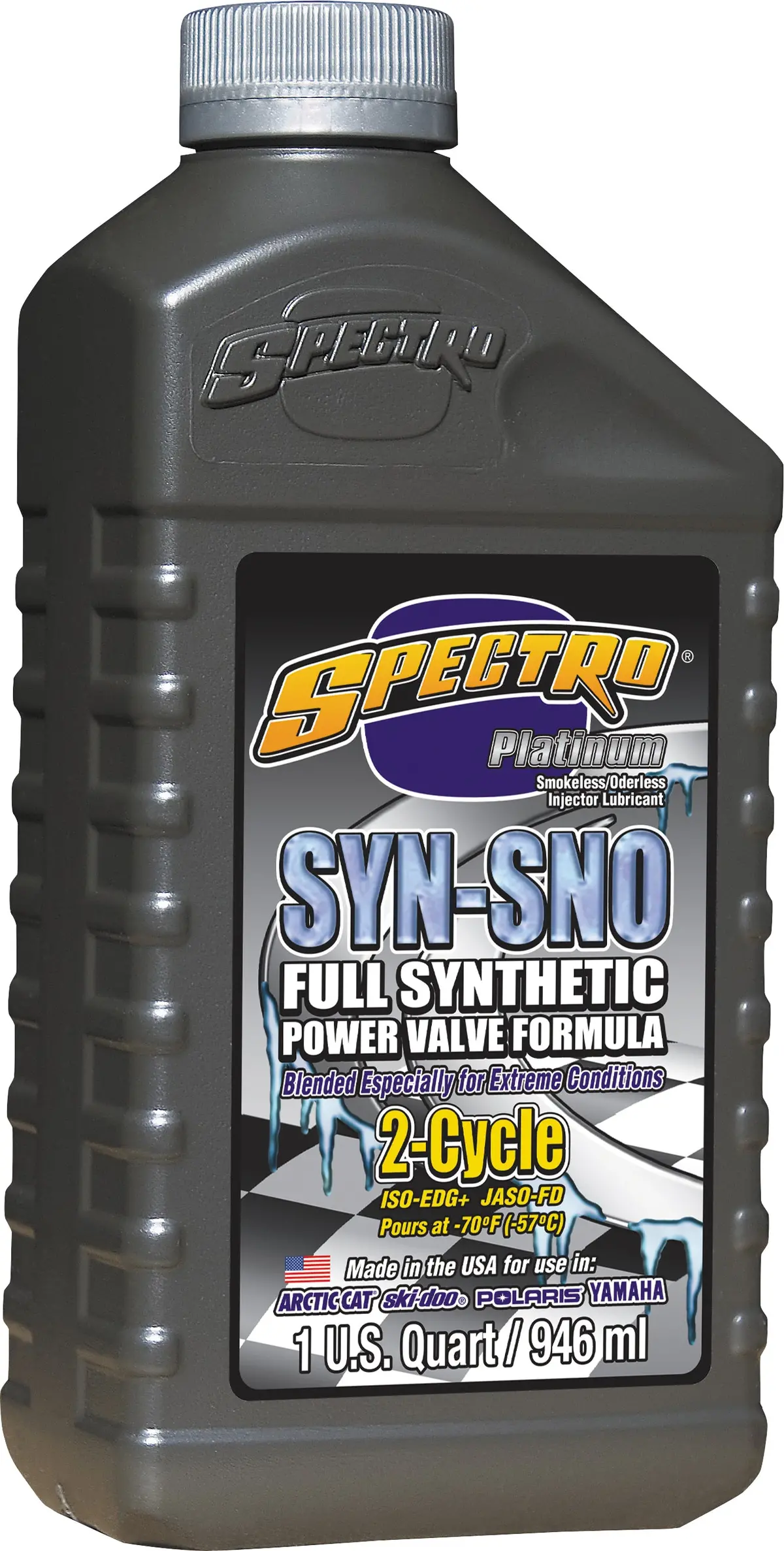 Platinum Syn Powervalve Oil 2T 1Qt Snow 1