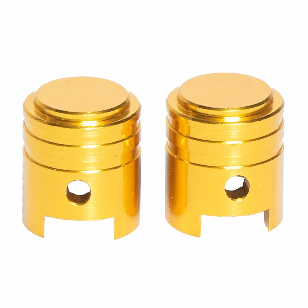 Valve Caps 2Pcs Gold 1