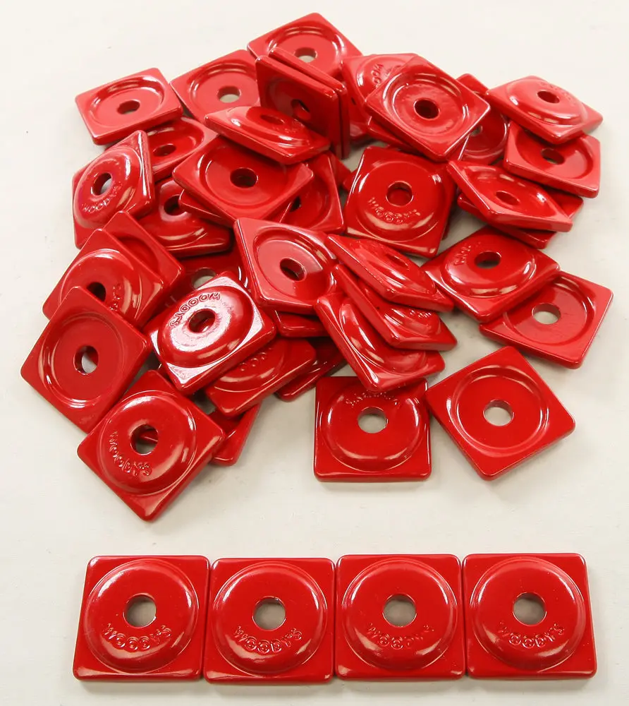 Square Digger Support Plate Red 1